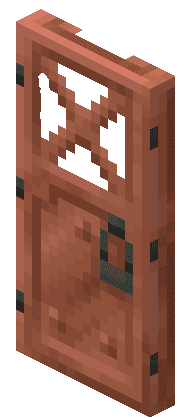 Navoskované medené dvere