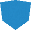 Svetlomodrý betón